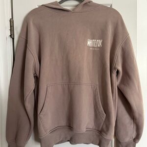 Women’s White Fox Boutique Hoodie In Mauve